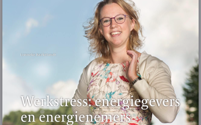 Werkstress: energiegevers en energienemers